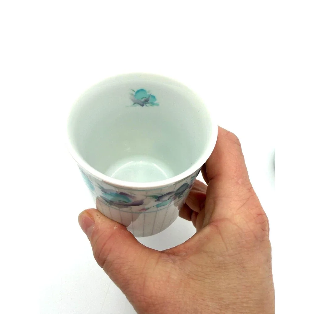 Vintage Sabrina by Andre Richard Co Soap Dish and Cup Set, 80s Decor